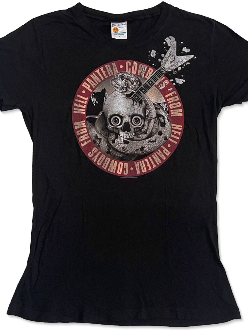 Vintage Pantera Cowboys From Hell 2005 Women's Tee